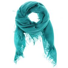 blauw Kasjmier Sjaals