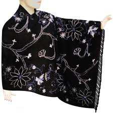 noir Étoles Cachemire