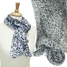 blanc Imprimer Foulards