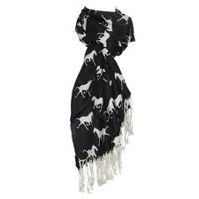 preto	Pashmina Cachecóis