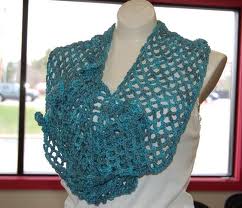 fancy crochet scarves