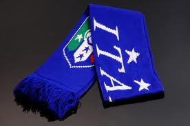 azul Fútbol Bufandas