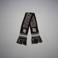 negro Fútbol Bufandas